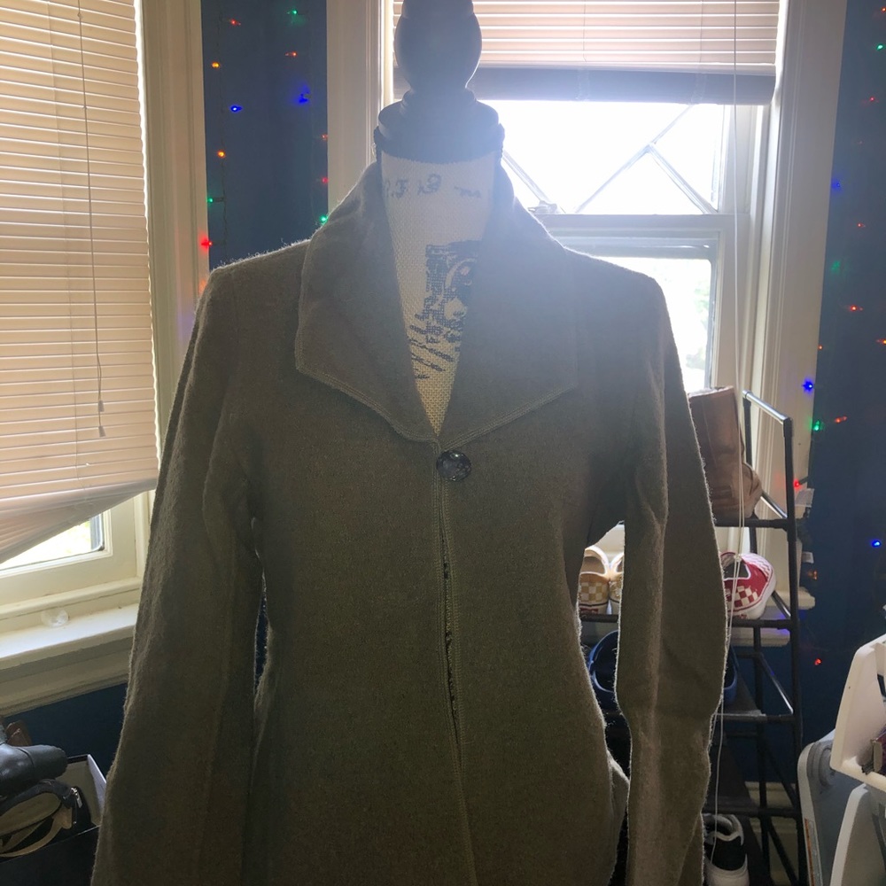 camo green fashion jacket